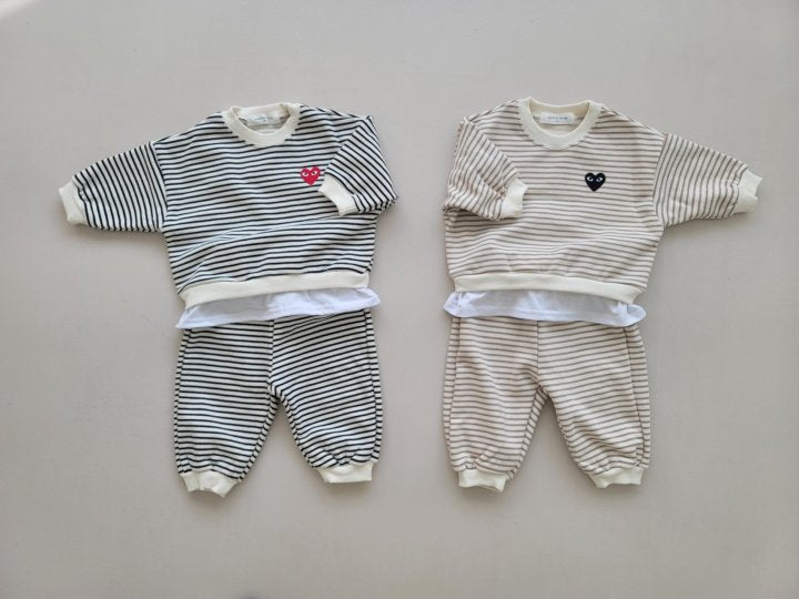 [PRE-ORDER] Basic Heart Top Bottom Set