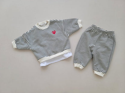 [PRE-ORDER] Basic Heart Top Bottom Set