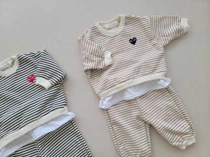 [PRE-ORDER] Basic Heart Top Bottom Set