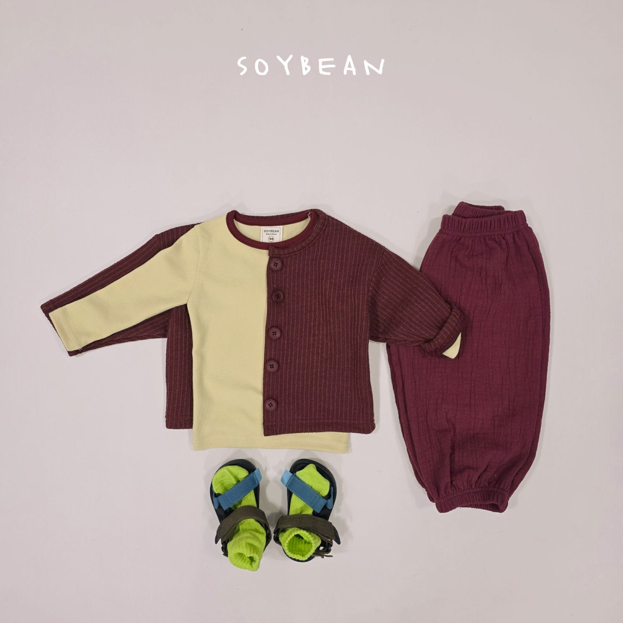 [PRE-ORDER] Daon Cardigan Top Bottom Set