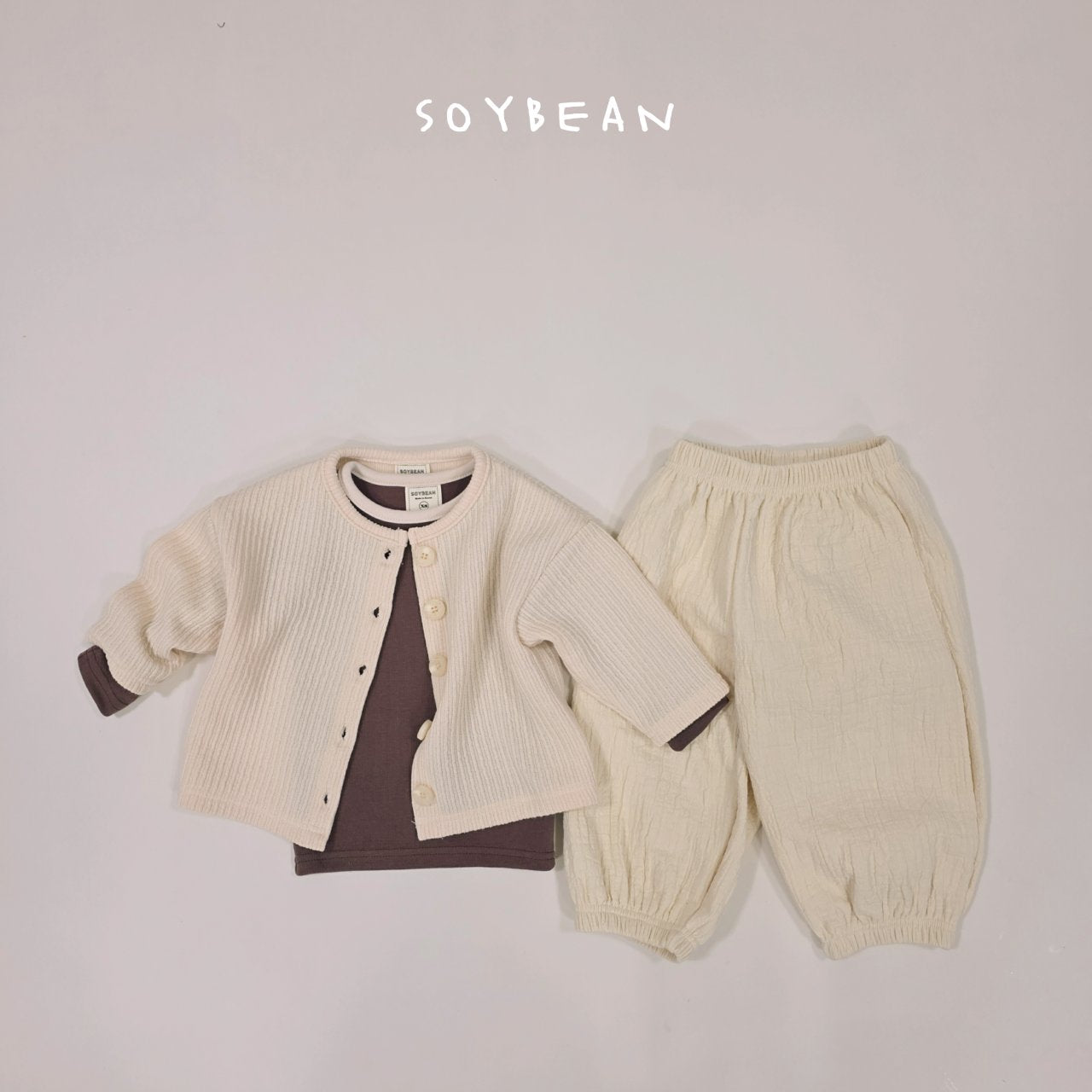 [PRE-ORDER] Daon Cardigan Top Bottom Set