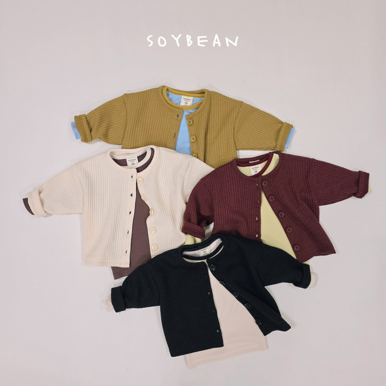 [PRE-ORDER] Daon Cardigan Top Bottom Set