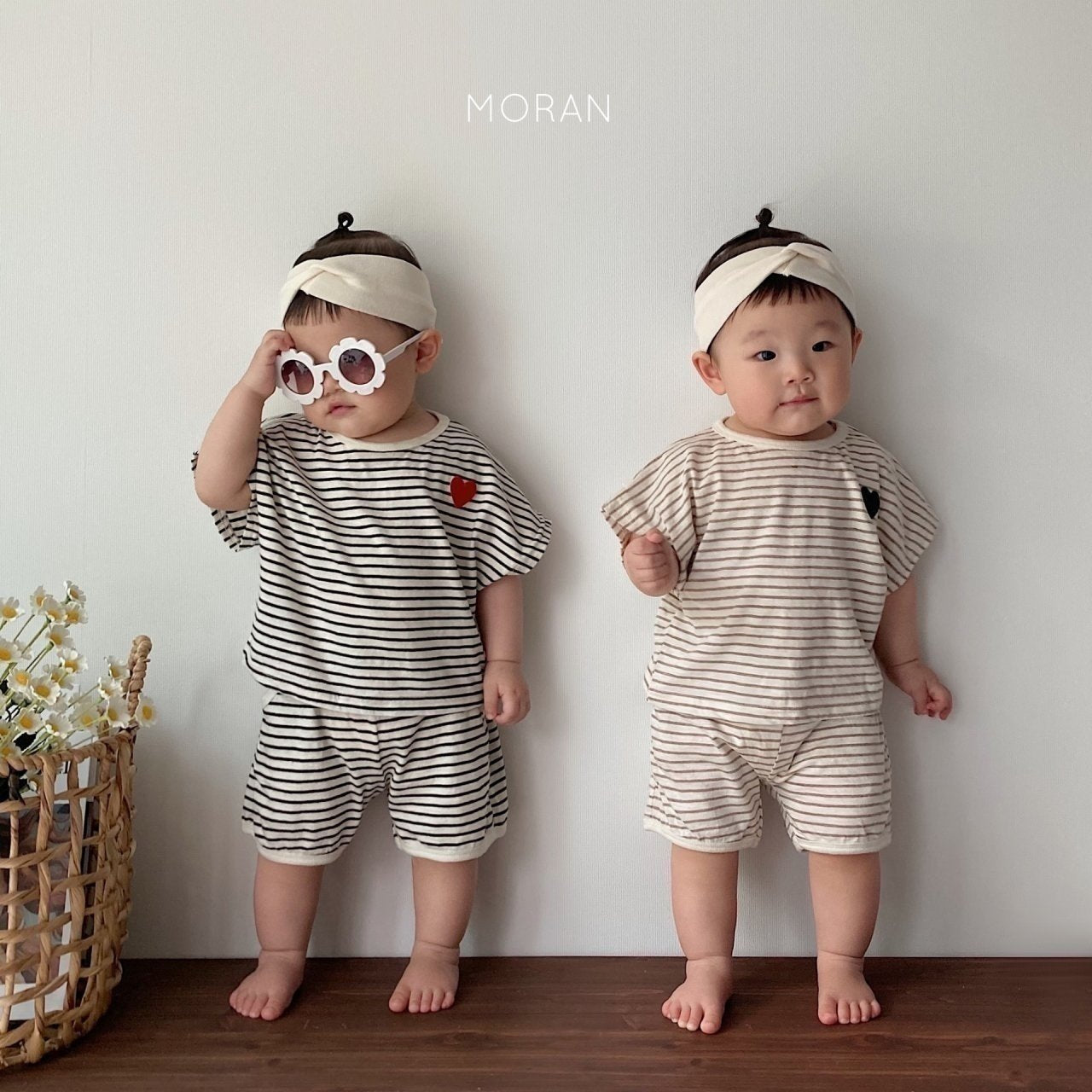 [PRE-ORDER] Mono Heart Baby Set