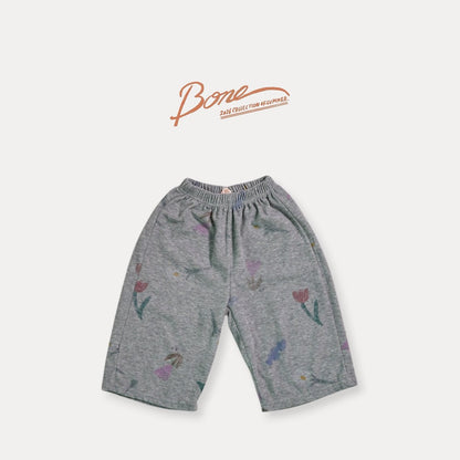 [PRE-ORDER] Creative Floral 3/4 Wide Pants