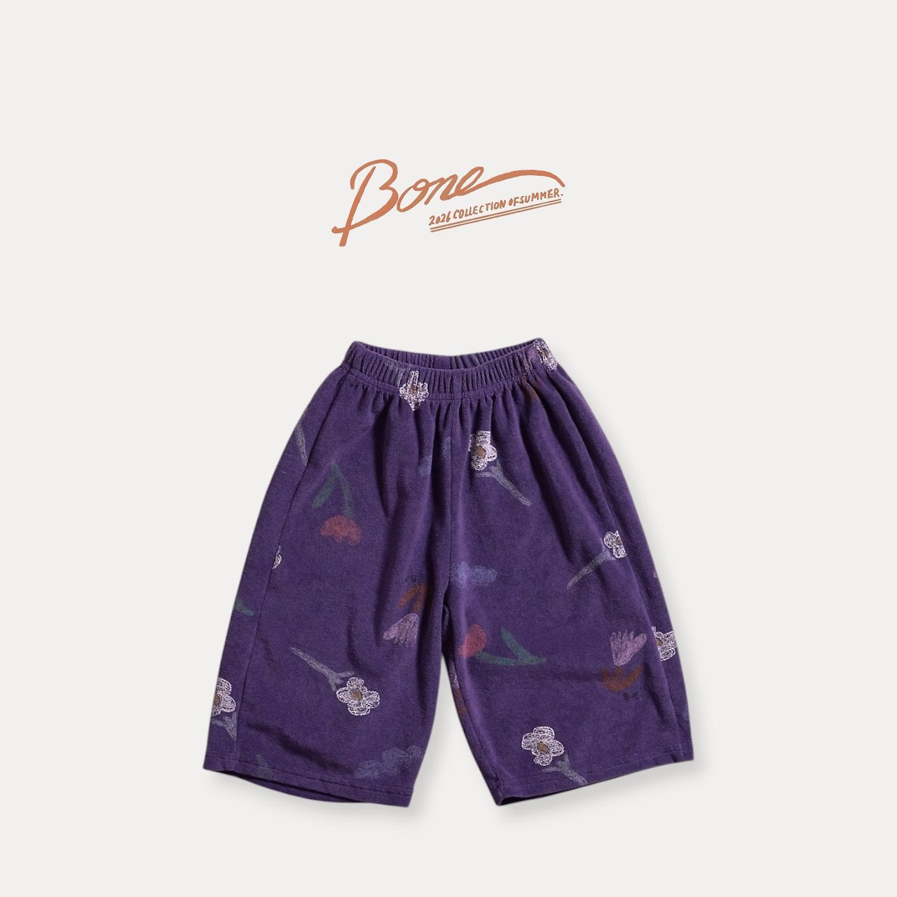[PRE-ORDER] Creative Floral 3/4 Wide Pants