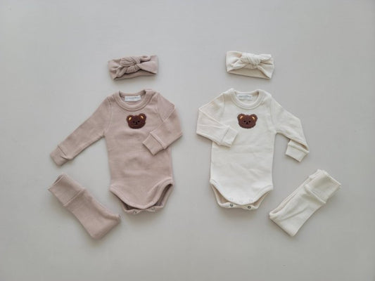 [PRE-ORDER] Arche Bear Body Suit + Leggings + Hair Band Set