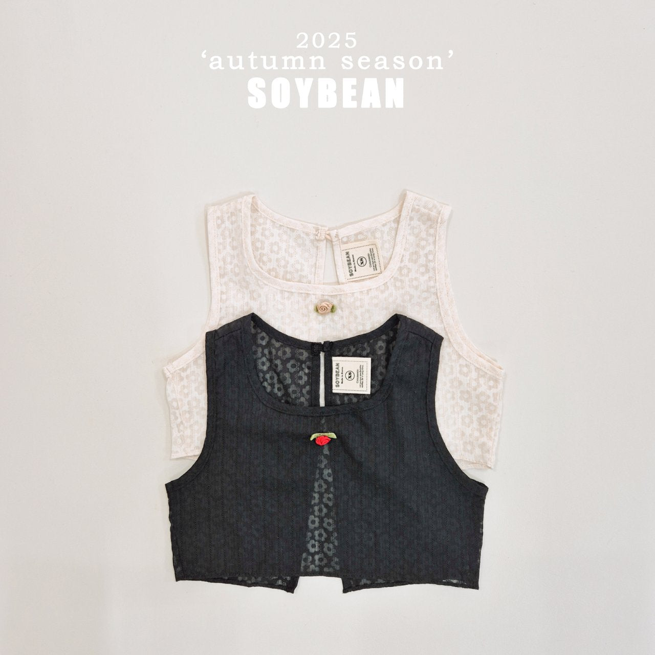 [PRE-ORDER] Flower Lace Vest