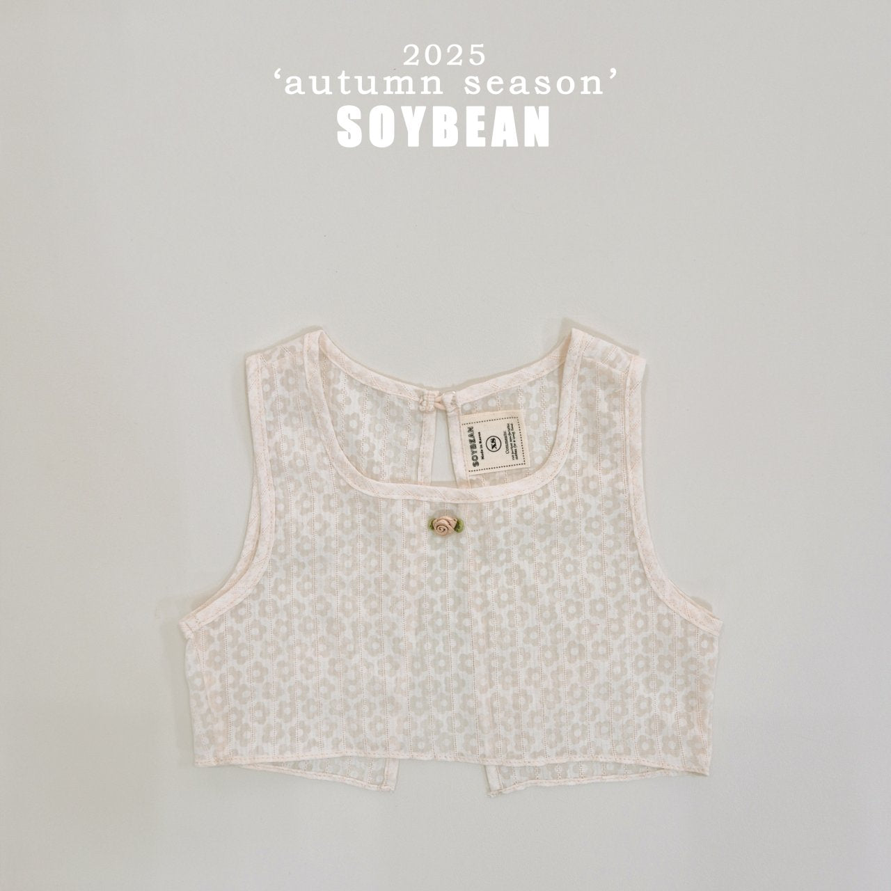 [PRE-ORDER] Flower Lace Vest