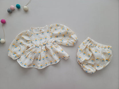 [PRE-ORDER] Cutie Top Bloomer Set