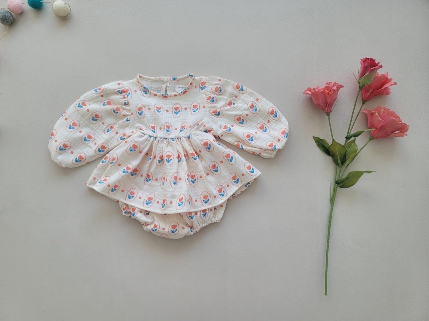 [PRE-ORDER] Cutie Top Bloomer Set
