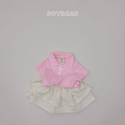 [PRE-ORDER] Collar Lace T-Shirts