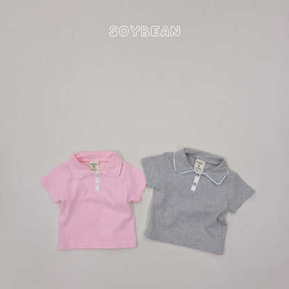 [PRE-ORDER] Collar Lace T-Shirts
