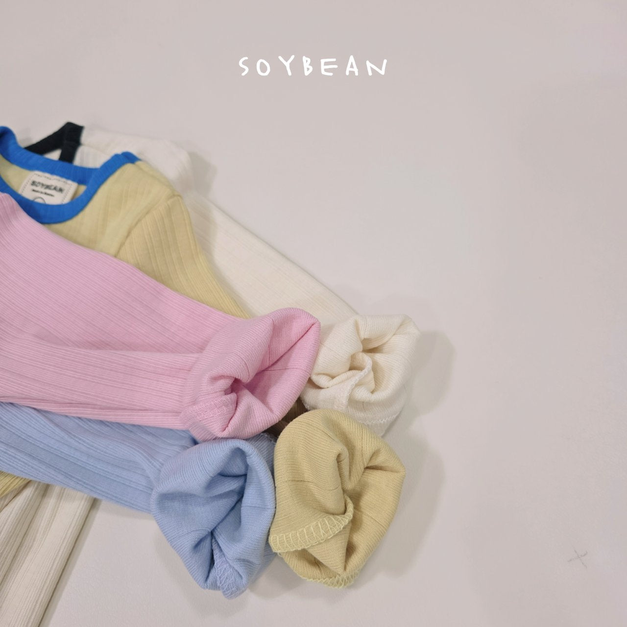 [PRE-ORDER] Two Tone Ribbed Home Wear Set