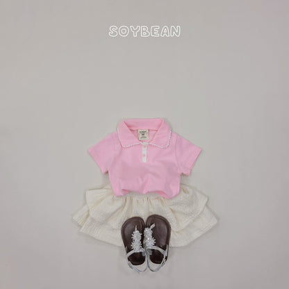 [PRE-ORDER] Collar Lace T-Shirts