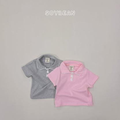 [PRE-ORDER] Collar Lace T-Shirts