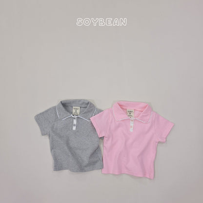 [PRE-ORDER] Collar Lace T-Shirts