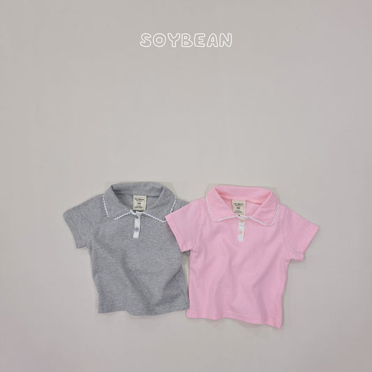 [PRE-ORDER] Collar Lace T-Shirts