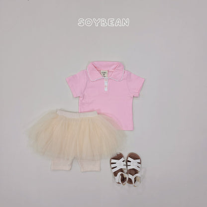 [PRE-ORDER] Collar Lace T-Shirts