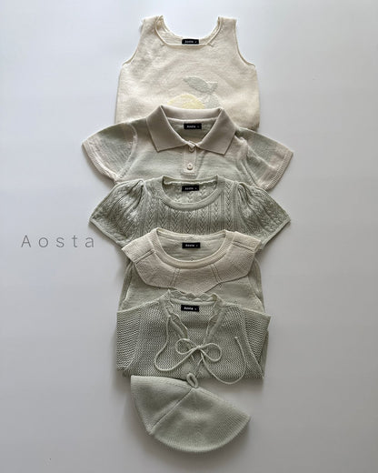 [PRE-ORDER] Knit Eyelet Top