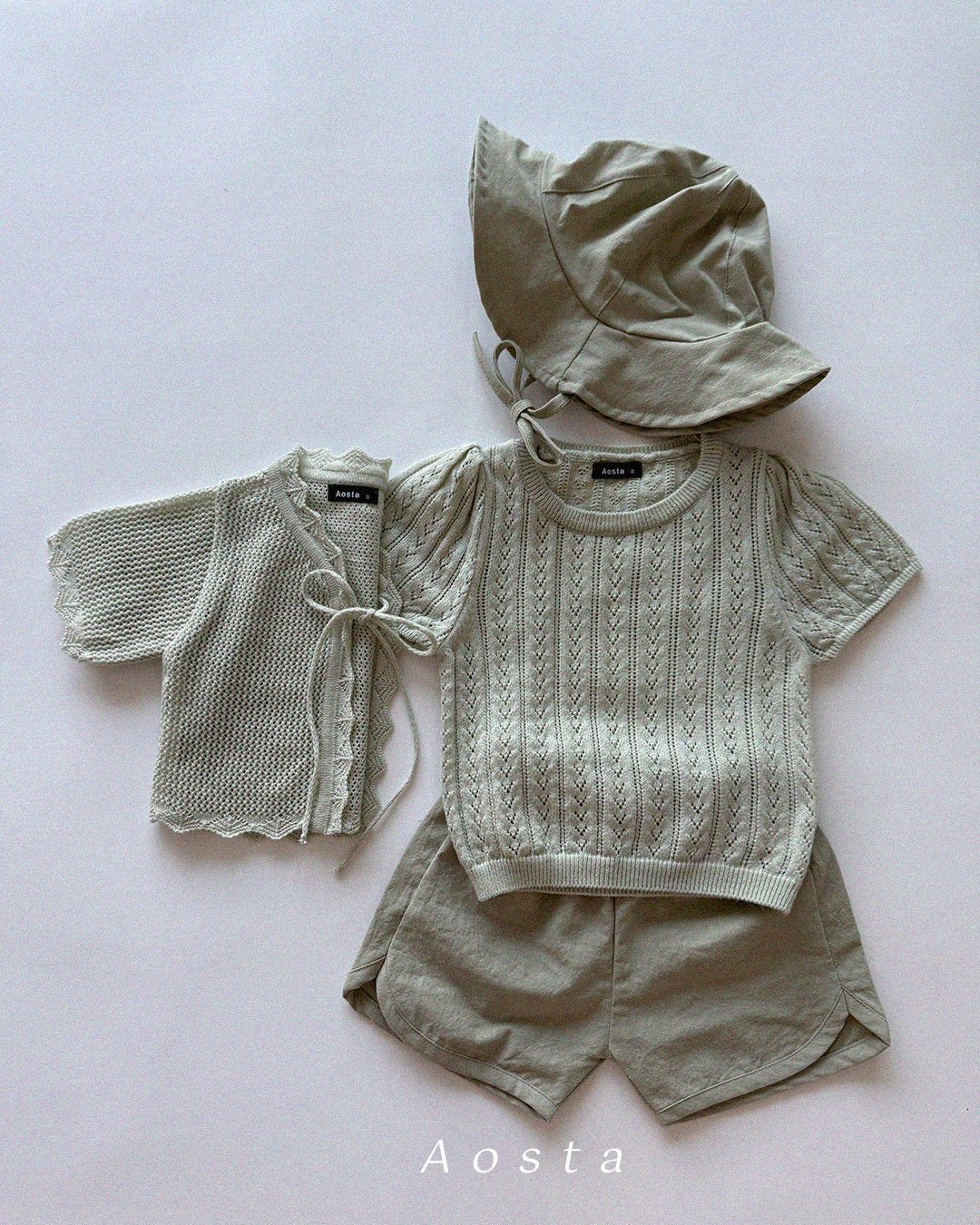 [PRE-ORDER] Knit Eyelet Top