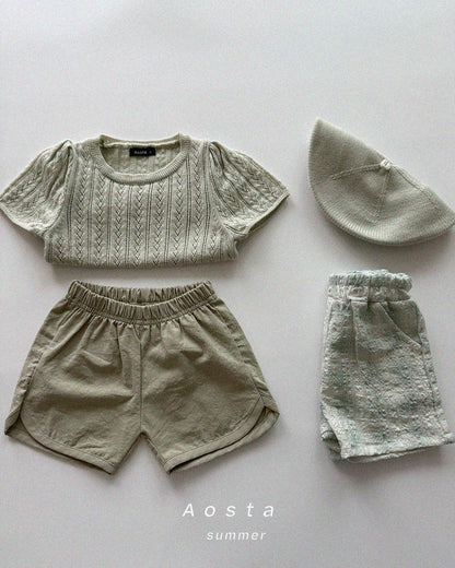 [PRE-ORDER] Knit Eyelet Top