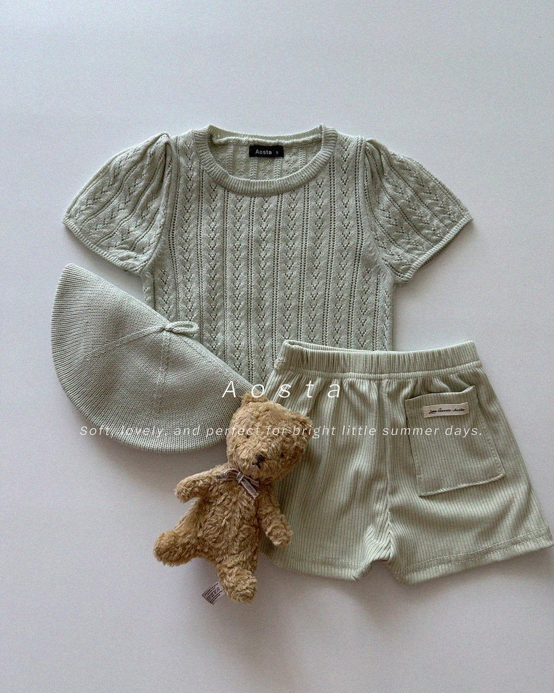 [PRE-ORDER] Knit Eyelet Top