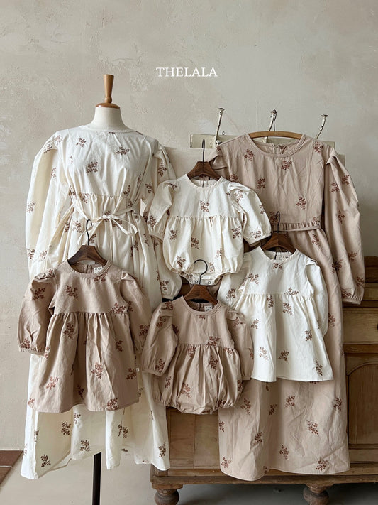 [PRE-ORDER] Jin Embroidery Dress (Mom Couple)