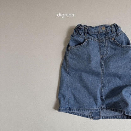 New New Skirts [Mid Denim/S(2-3yr)]