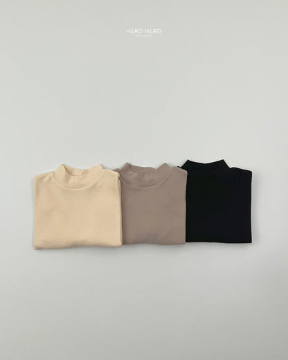 [PRE-ORDER] Simple Loose Fit Turtleneck T-Shirts