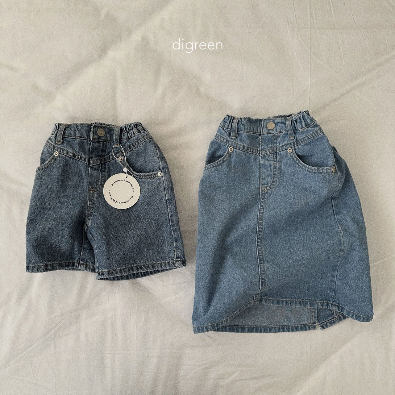 New New Skirts [Mid Denim/S(2-3yr)]