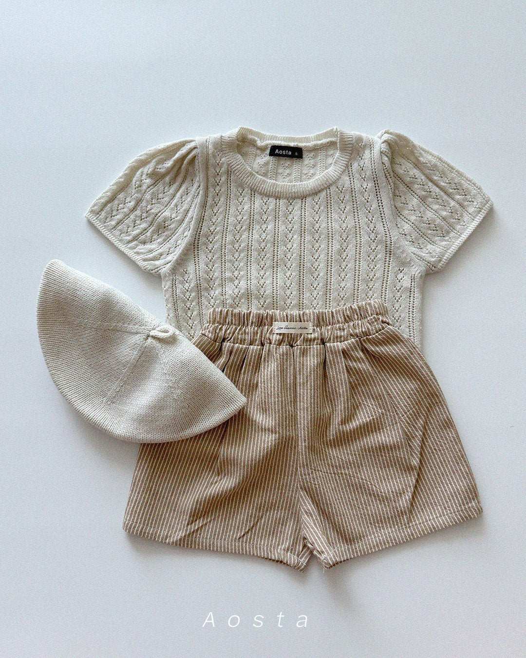 [PRE-ORDER] Knit Eyelet Top