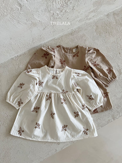 [PRE-ORDER] Jin Embroidery Dress (Mom Couple)