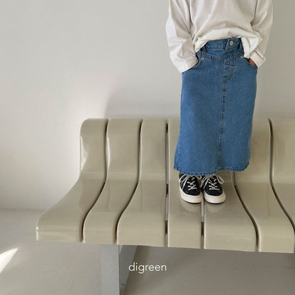 New New Skirts [Mid Denim/S(2-3yr)]