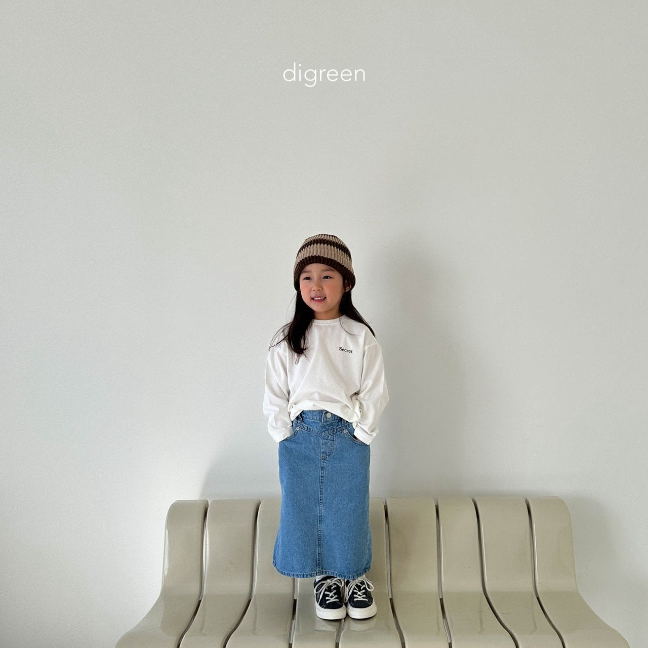 New New Skirts [Mid Denim/S(2-3yr)]