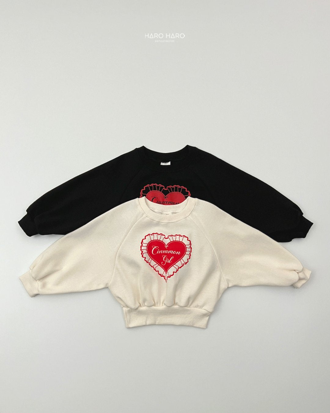 [PRE-ORDER] Heart Ribbon Sweatshirts