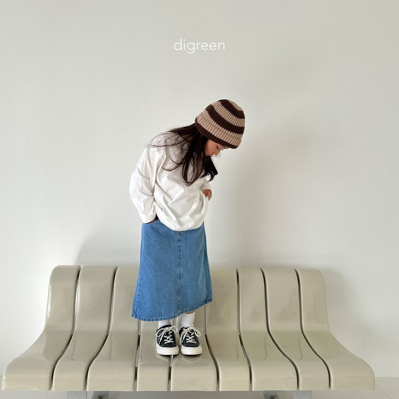 New New Skirts [Mid Denim/S(2-3yr)]