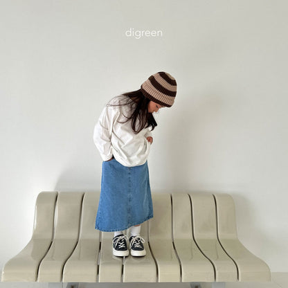 New New Skirts [Mid Denim/S(2-3yr)]