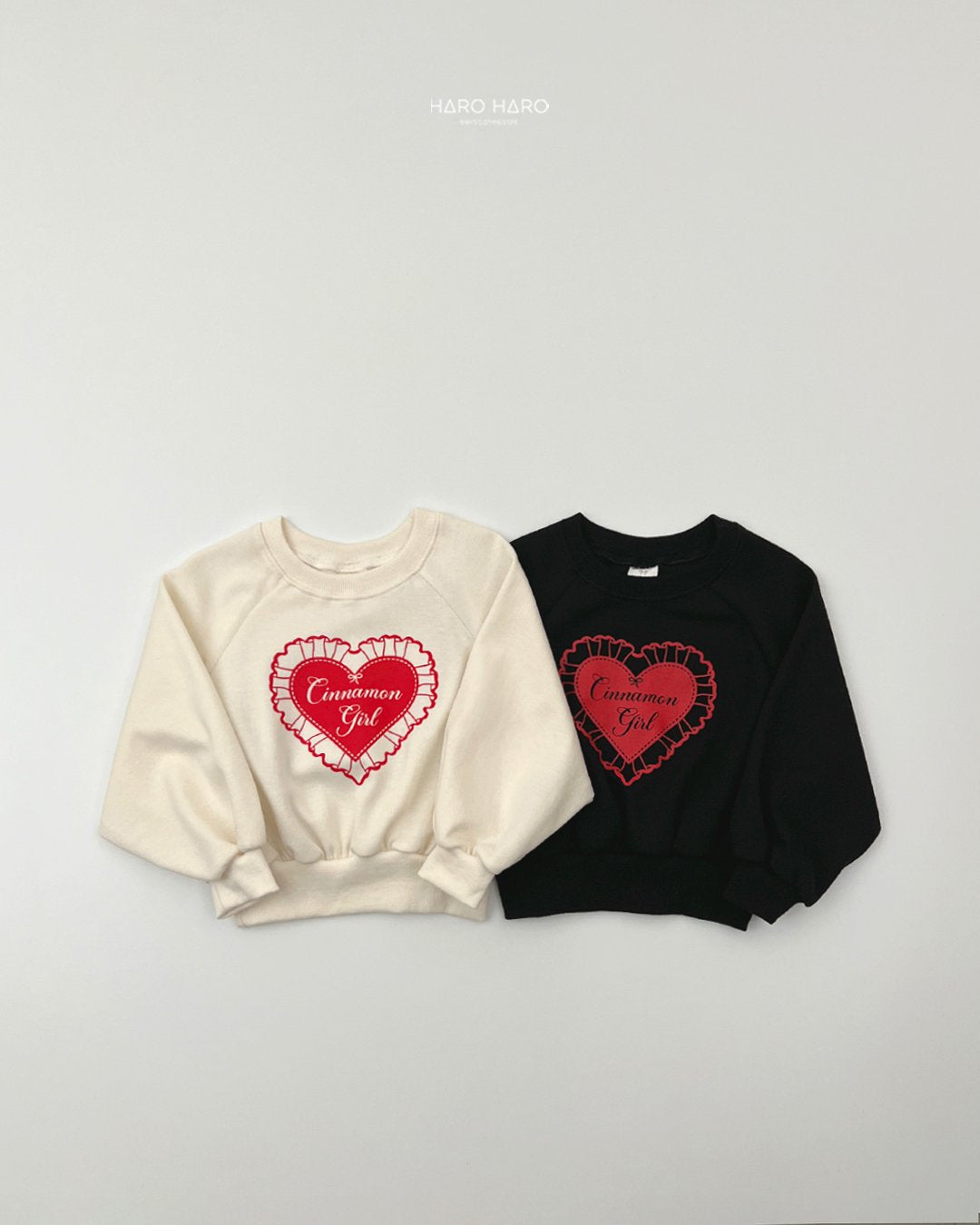[PRE-ORDER] Heart Ribbon Sweatshirts