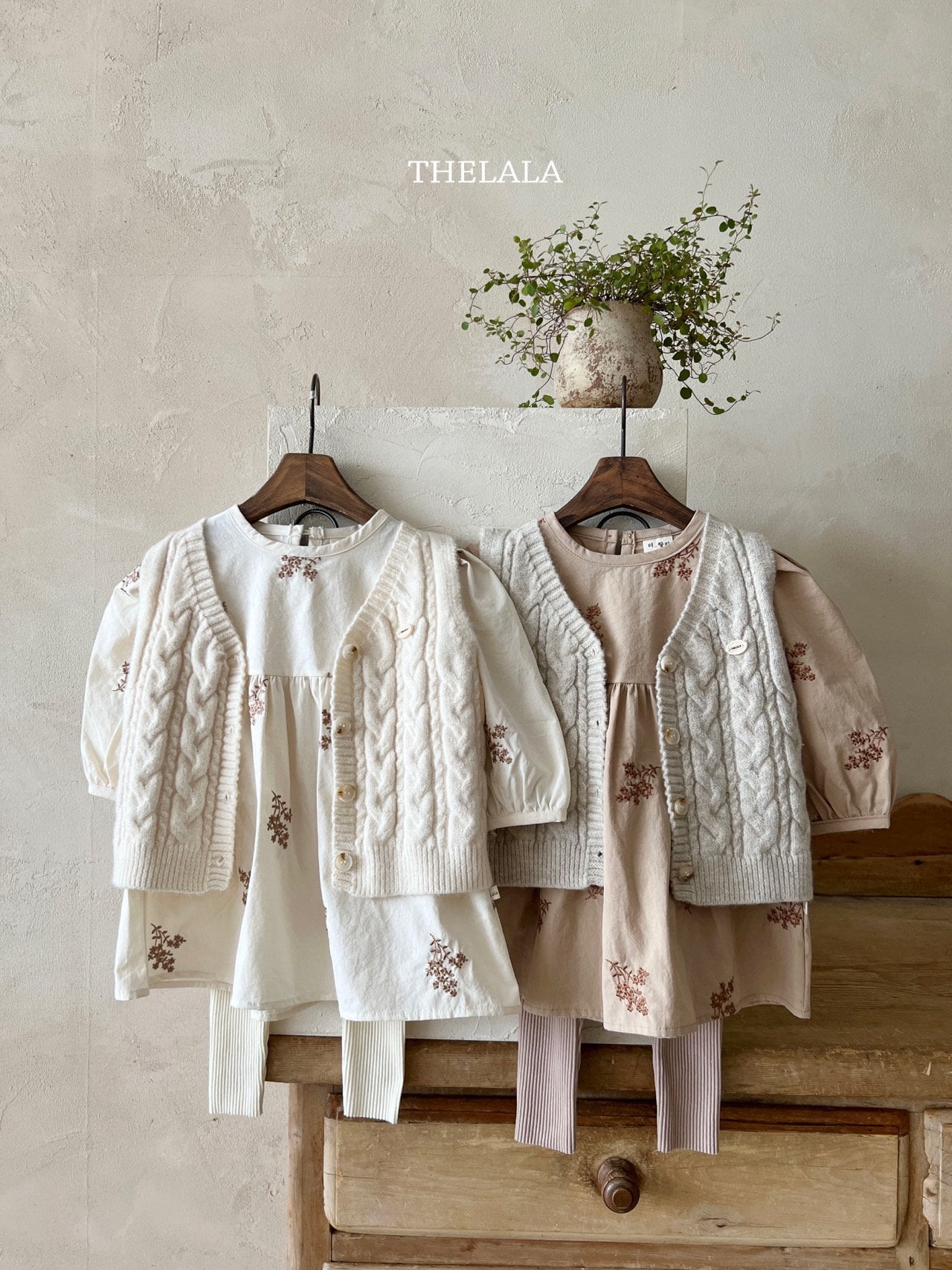 [PRE-ORDER] Jin Embroidery Dress (Mom Couple)