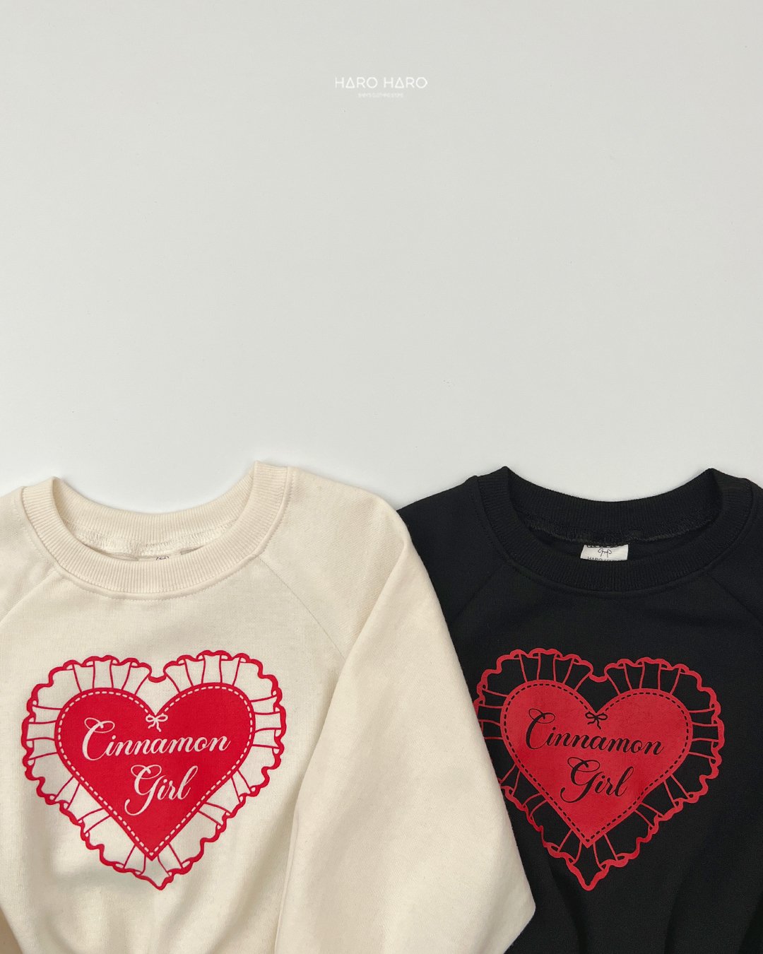 [PRE-ORDER] Heart Ribbon Sweatshirts