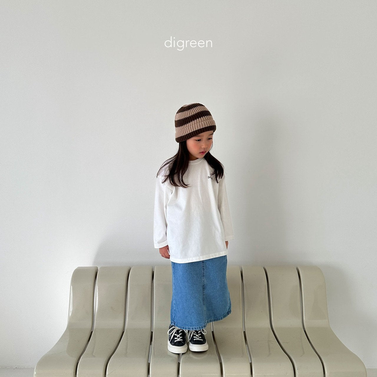 New New Skirts [Mid Denim/S(2-3yr)]