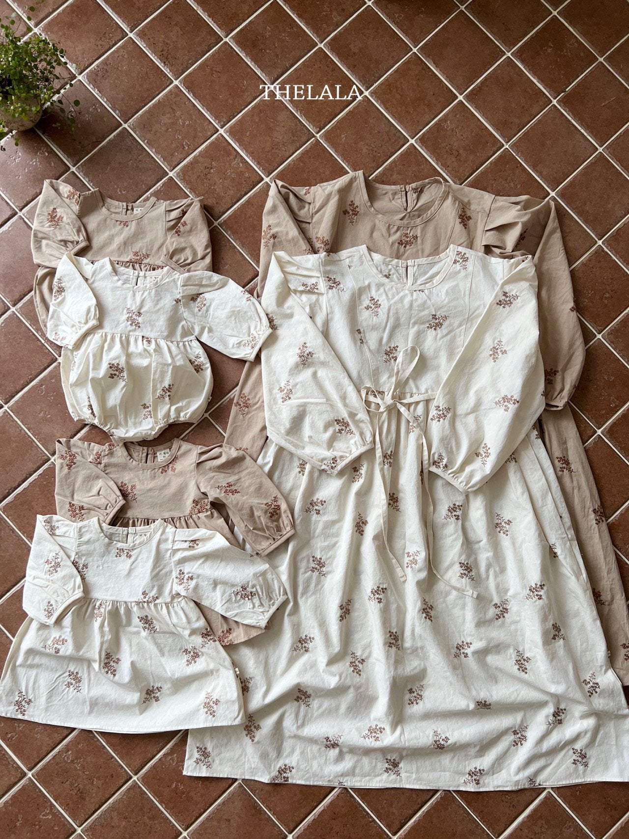 [PRE-ORDER] Jin Embroidery Dress (Mom Couple)