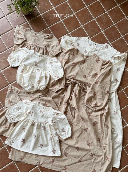 [PRE-ORDER] Jin Embroidery Dress (Mom Couple)