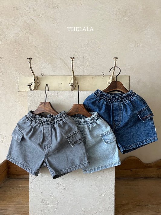 [PRE-ORDER] Cargo Denim Shorts