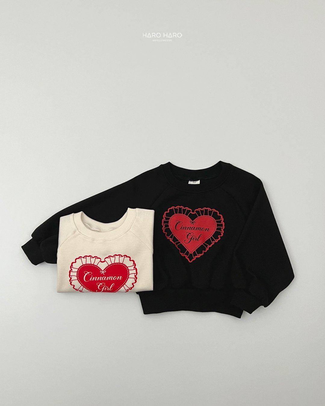 [PRE-ORDER] Heart Ribbon Sweatshirts