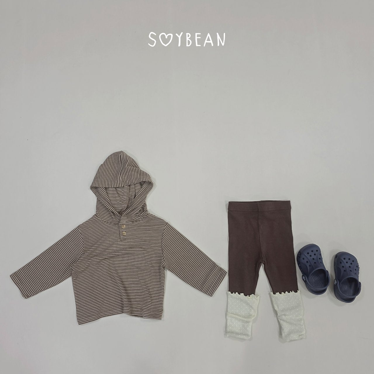 [PRE-ORDER] Stripe Button Hoodie T-Shirts