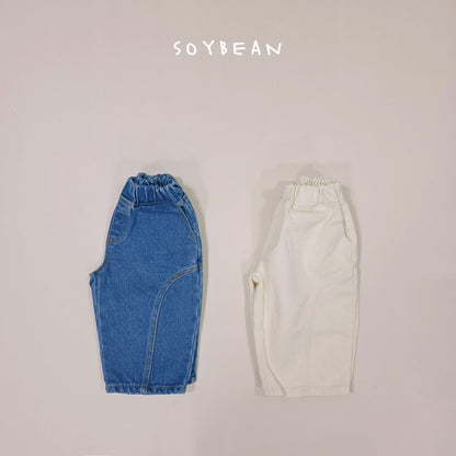 [PRE-ORDER] Curve Line Denim Pants