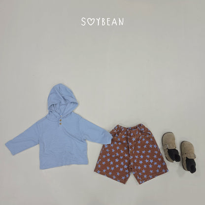[PRE-ORDER] Stripe Button Hoodie T-Shirts