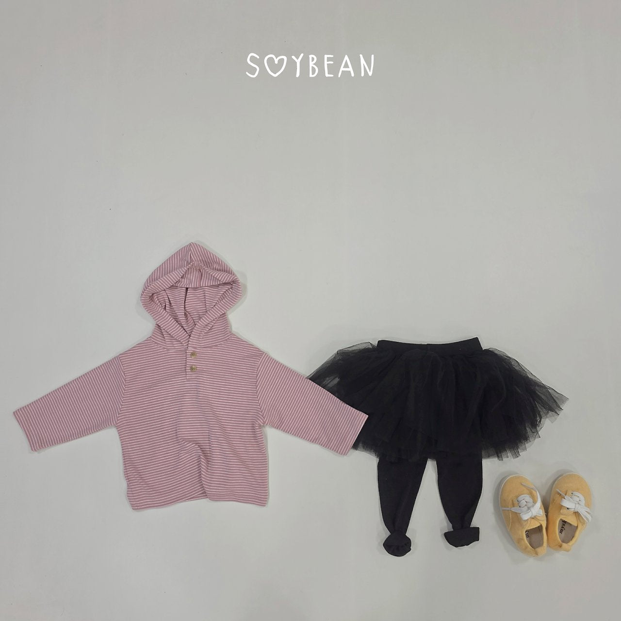 [PRE-ORDER] Stripe Button Hoodie T-Shirts