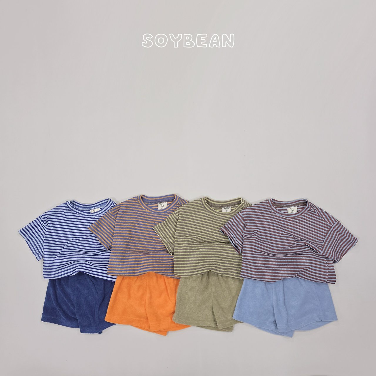[PRE-ORDER] Ice Terry Top Bottom Set